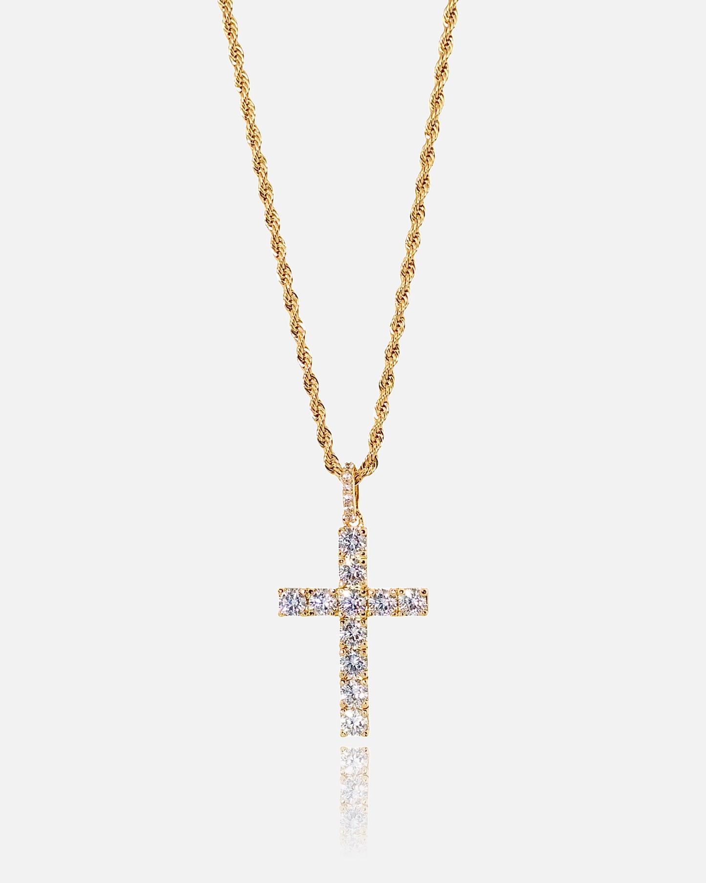 Diamond Cross - Gold