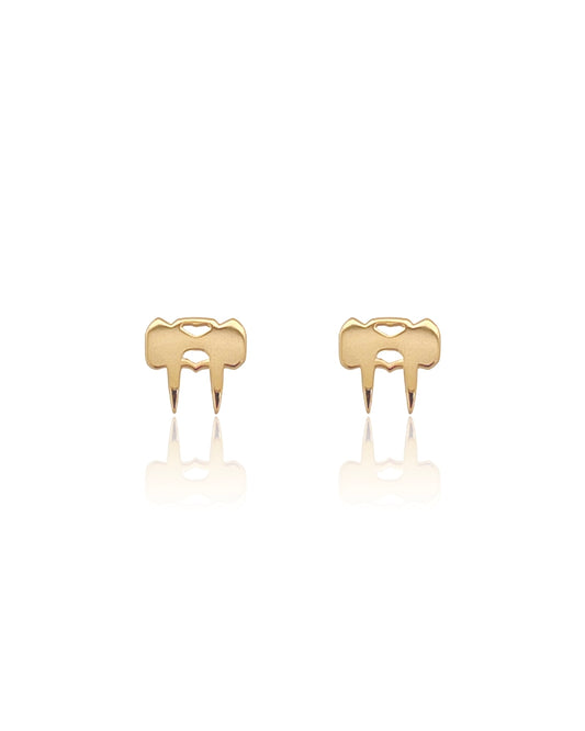 Perez Stud Earring - Gold