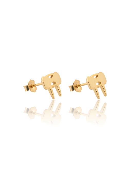 Perez Stud Earring - Gold